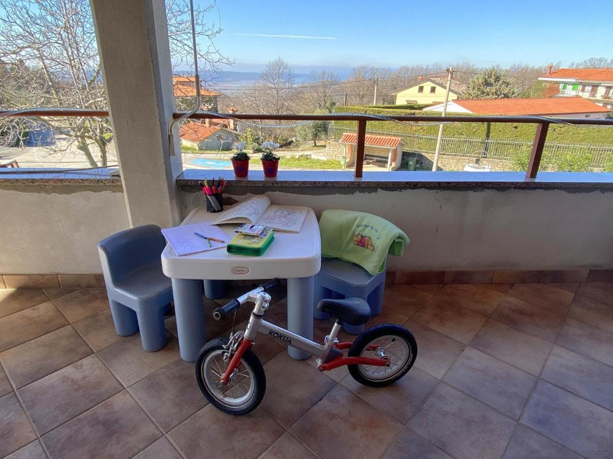 Sea View Istrian Countryside Apartment - Rota Dragonja Exteriör bild