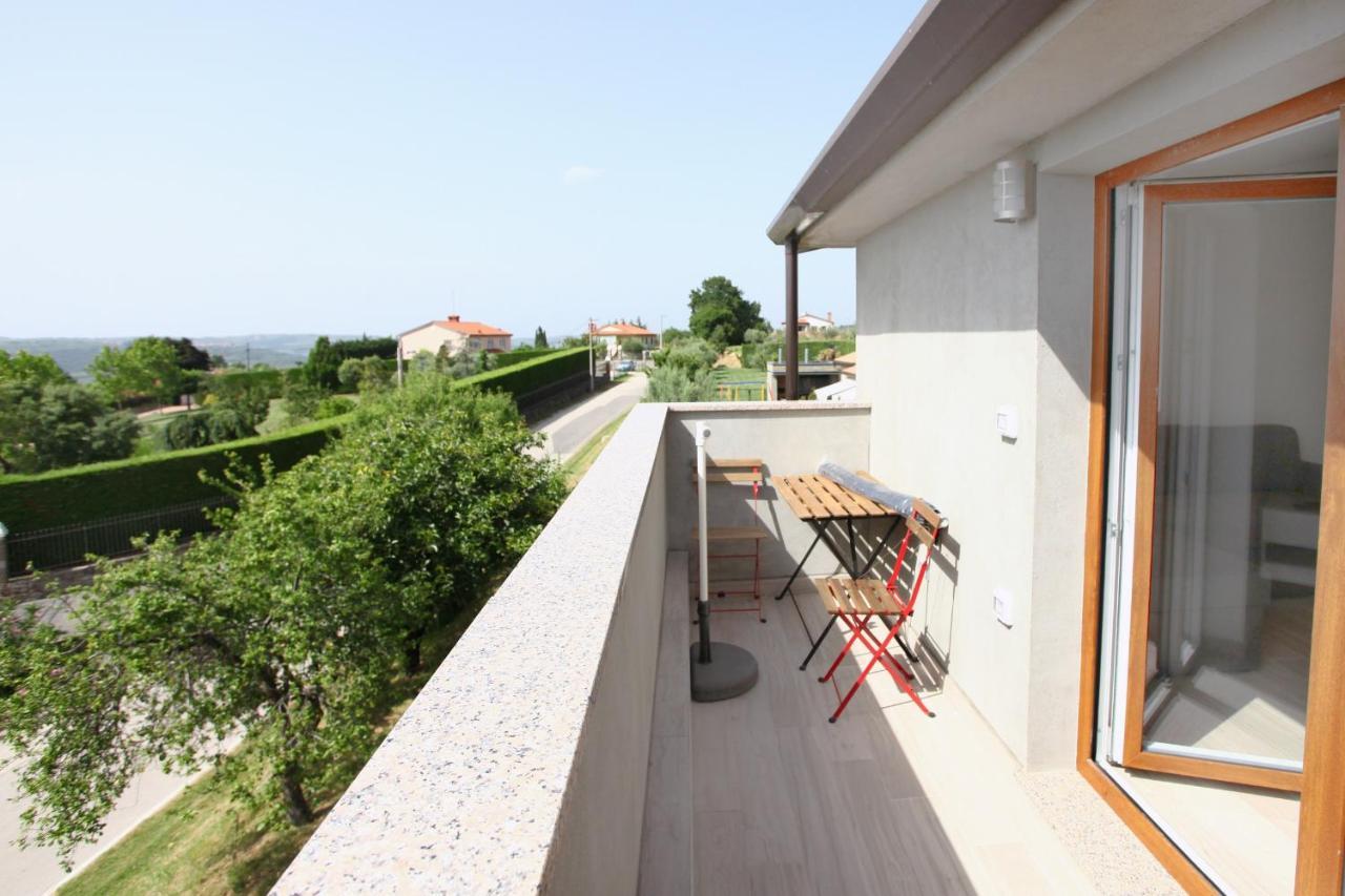 Sea View Istrian Countryside Apartment - Rota Dragonja Exteriör bild