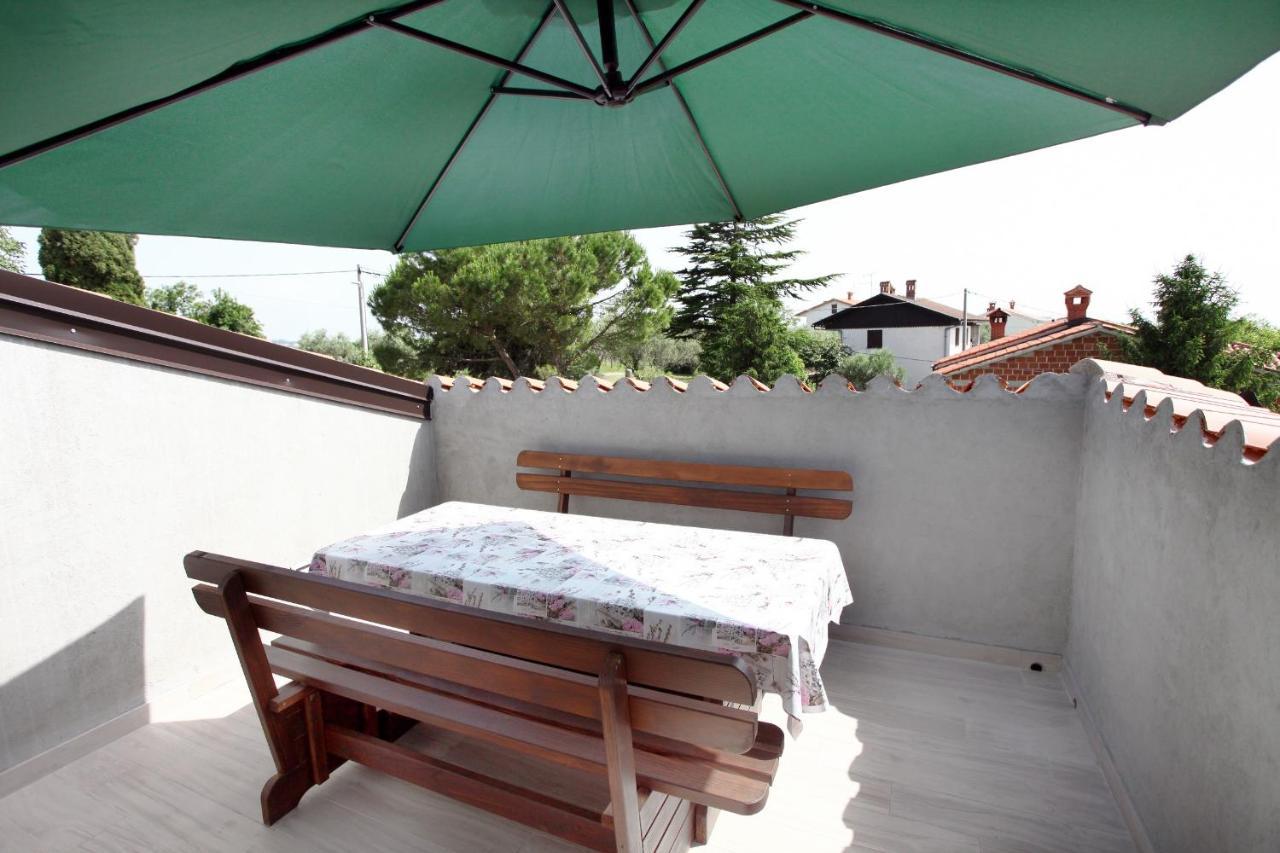 Sea View Istrian Countryside Apartment - Rota Dragonja Exteriör bild